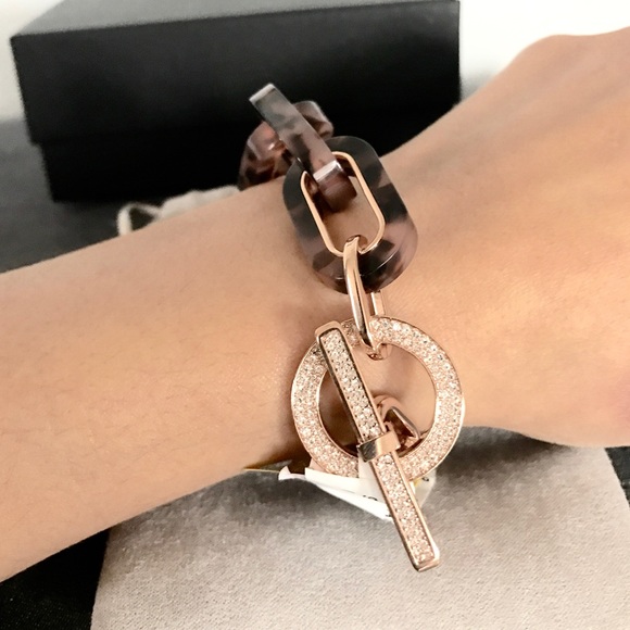 ‼️SOLD‼️Authentic MK tortoise rosegold bracelet - Picture 2 of 7